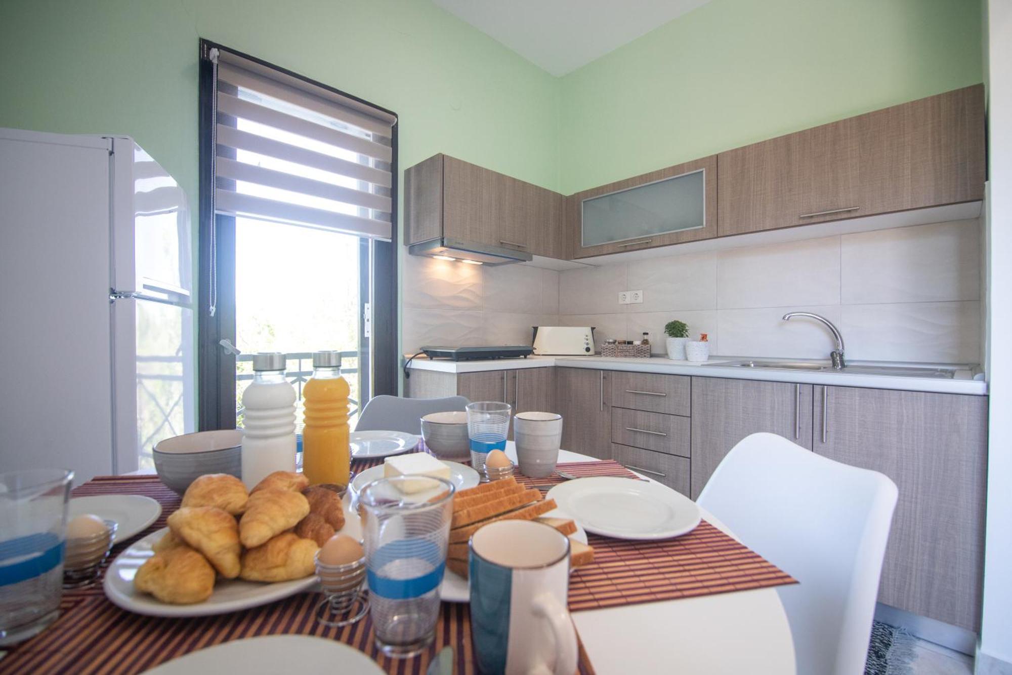 לפקימי Zervos Apartments Bouka חדר תמונה